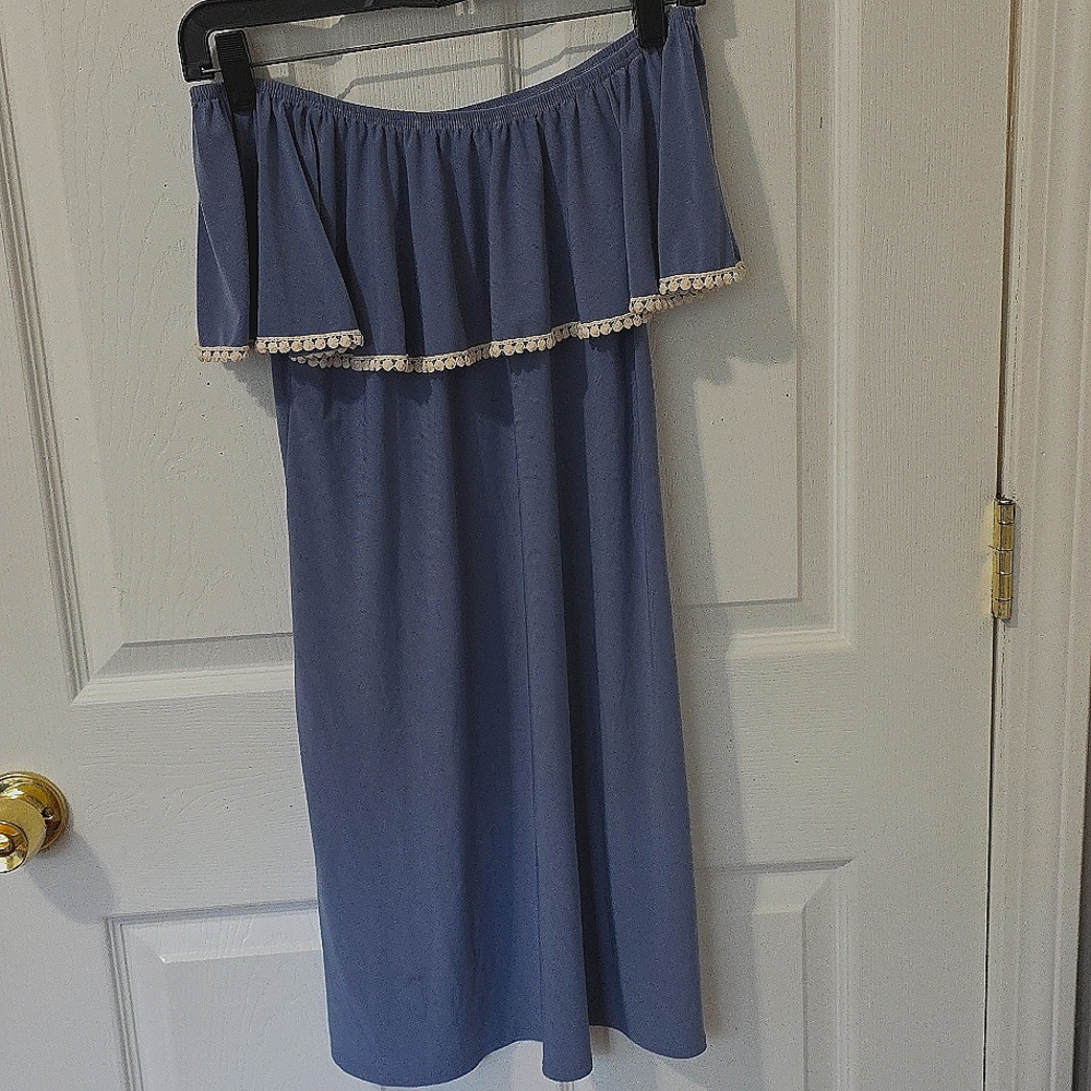Ellen Parker off shoulder dress
